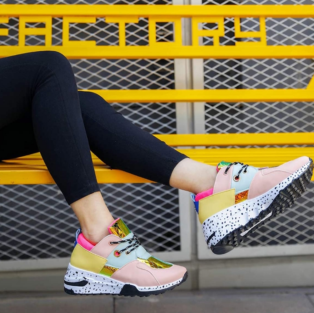🆕 Women's Wedges Cliff Sneakers